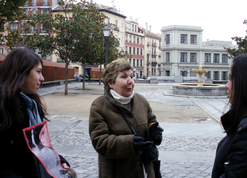 Hucha de Deseos. Plaza Puerta de Moros: Fotógrafo: Estudiante de ESO (diciembre 2009)